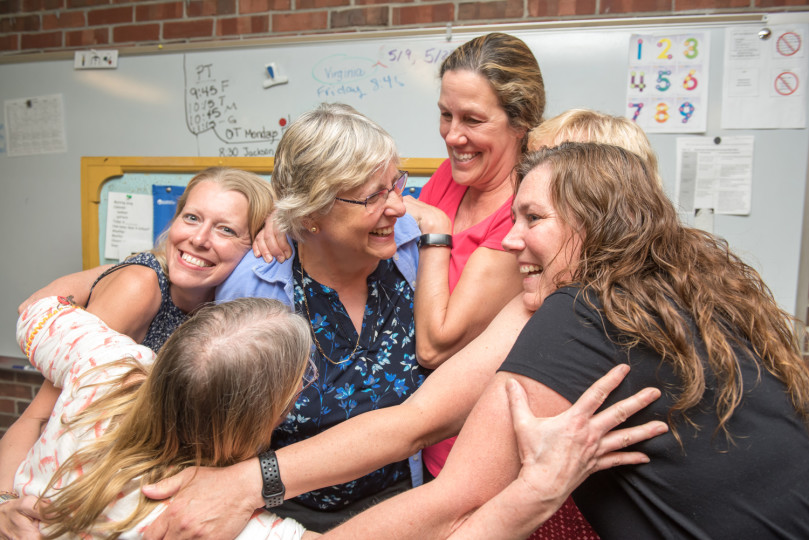 MaryAnn group hug