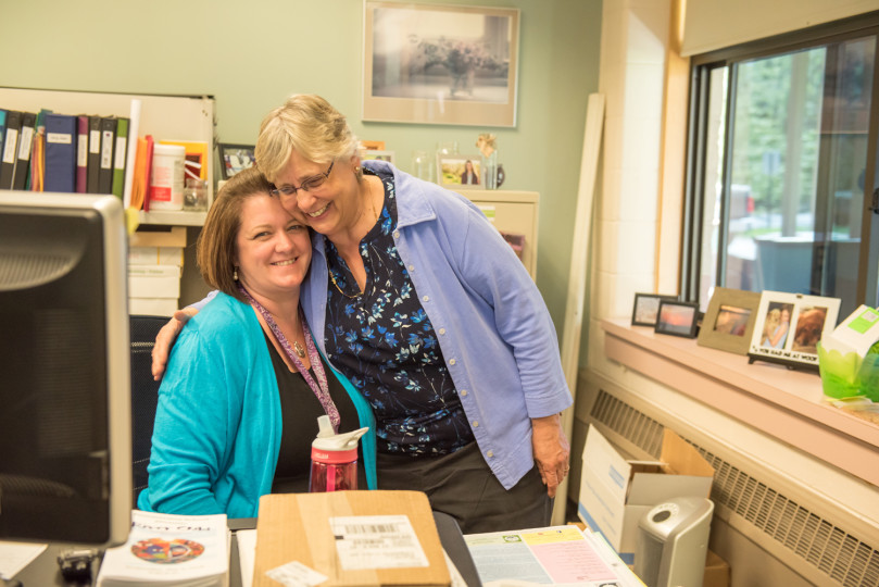 MaryAnn in office