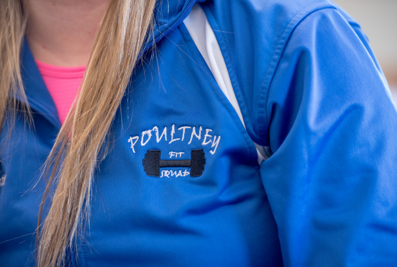 Emily Poultney fit squad jacket