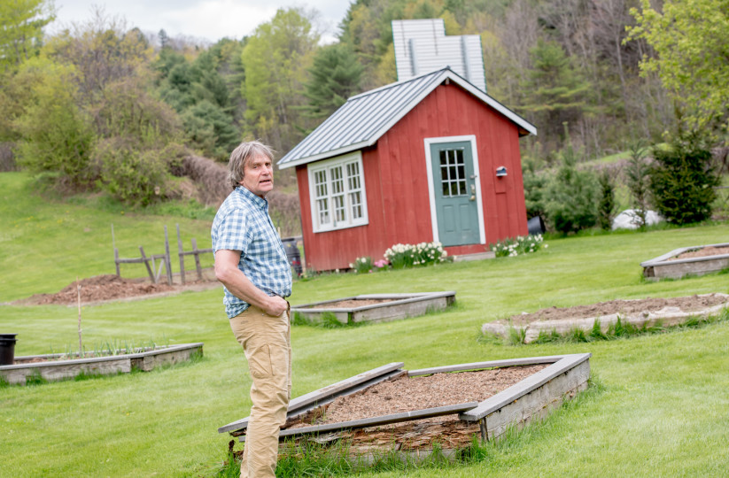 paul in garden