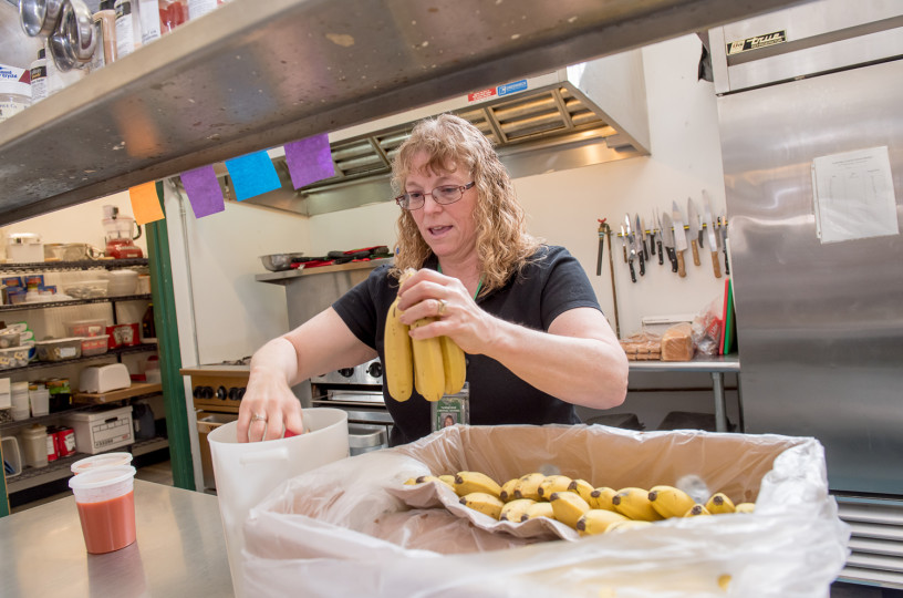 penny with bananas