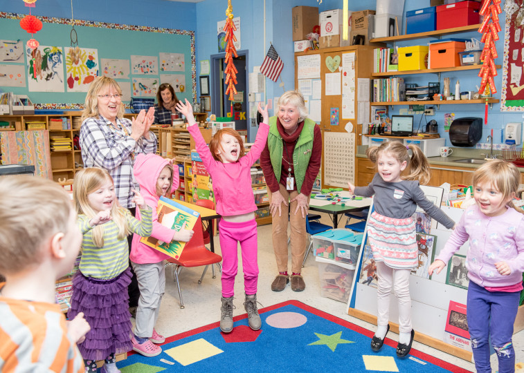 Shirley with kids in classroom v2