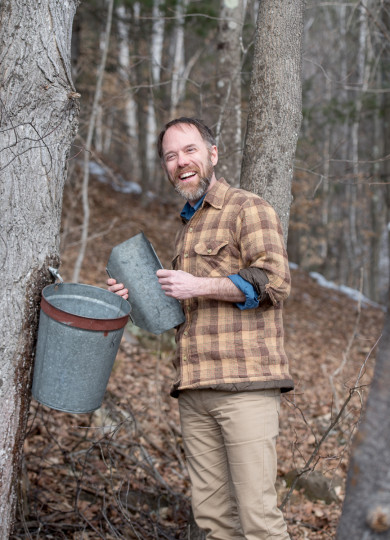 andrew with sap buckets