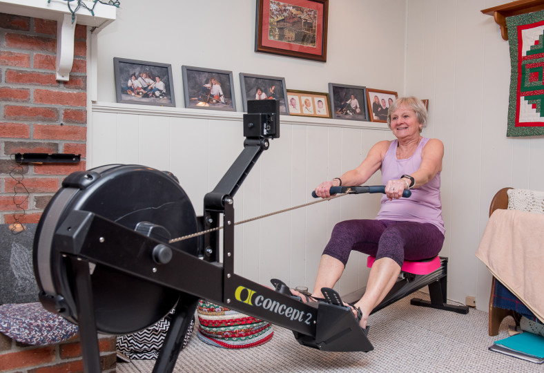 cheryl rowing home